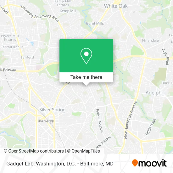 Gadget Lab map