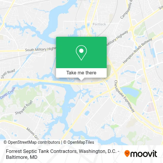 Forrest Septic Tank Contractors map