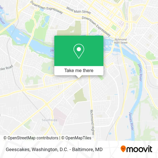 Geescakes map