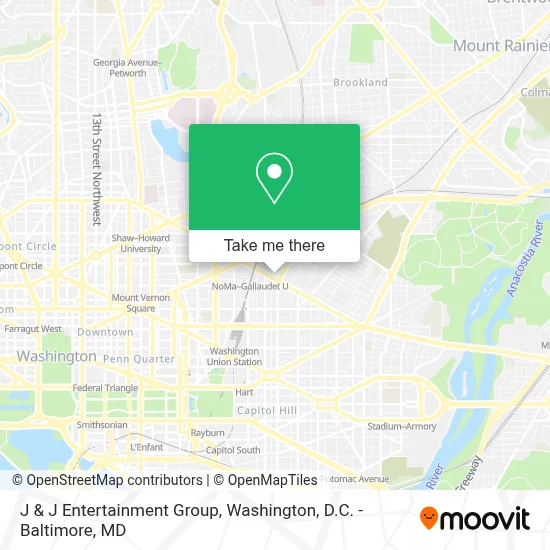 J & J Entertainment Group map