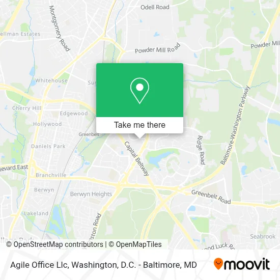 Agile Office Llc map