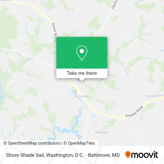 Shore Shade Sail map