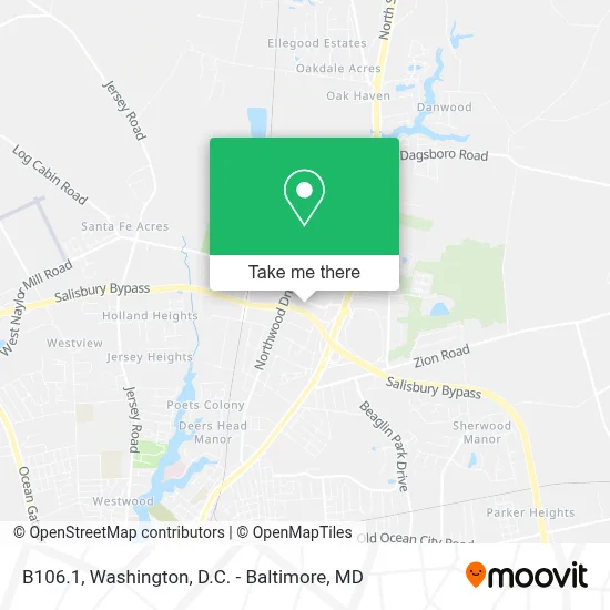 B106.1 map