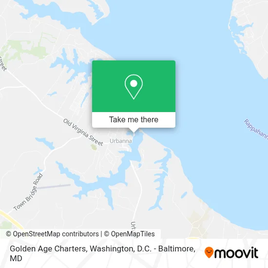 Golden Age Charters map