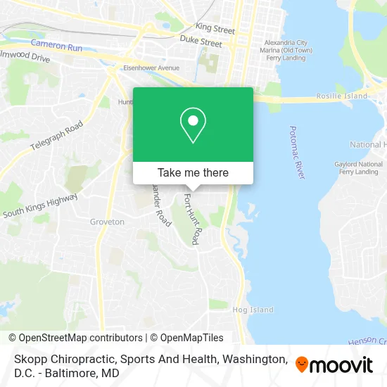Skopp Chiropractic, Sports And Health map