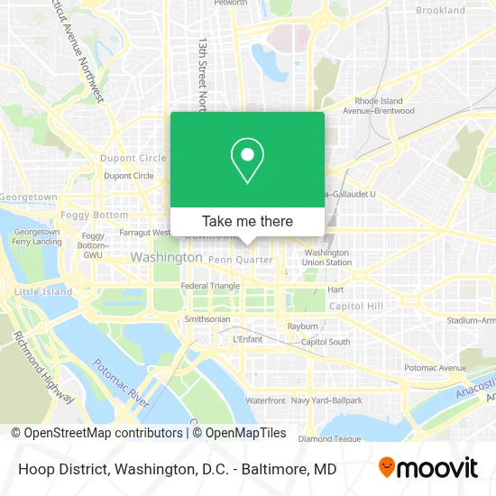 Hoop District map