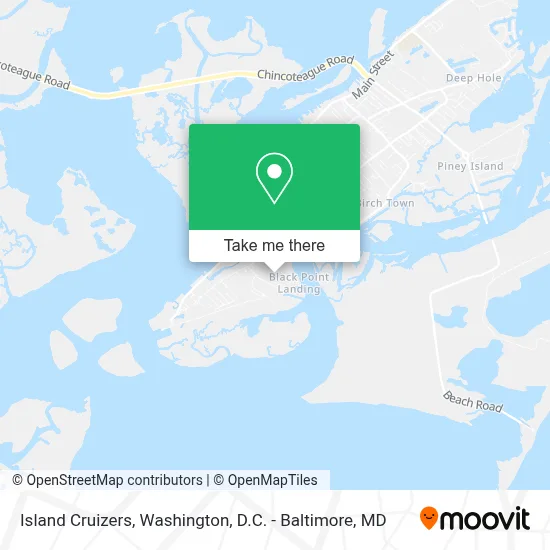 Island Cruizers map