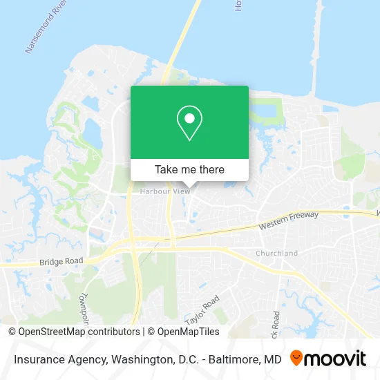 Insurance Agency map