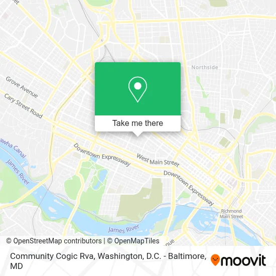 Community Cogic Rva map