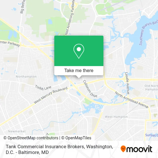 Tank Commercial Insurance Brokers map