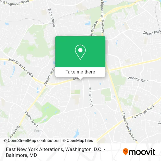 East New York Alterations map