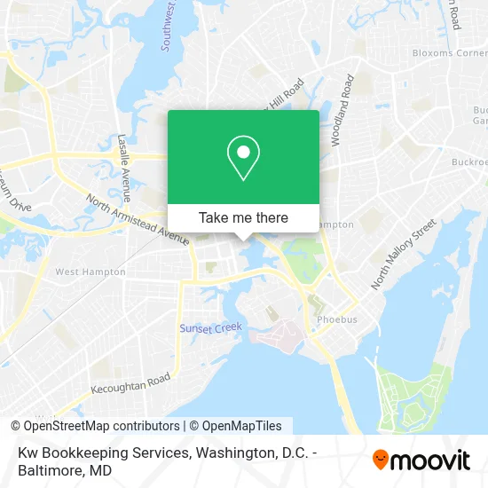Kw Bookkeeping Services map