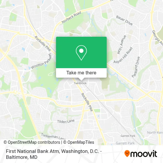 First National Bank Atm map