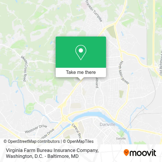 Virginia Farm Bureau Insurance Company map