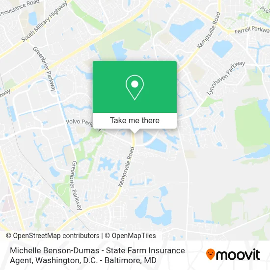 Michelle Benson-Dumas - State Farm Insurance Agent map