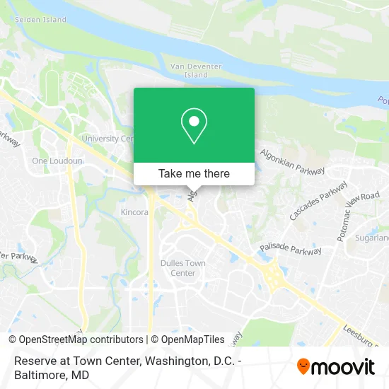 Reserve at Town Center map