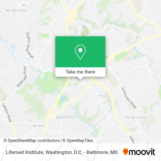 Lifemed Institute map