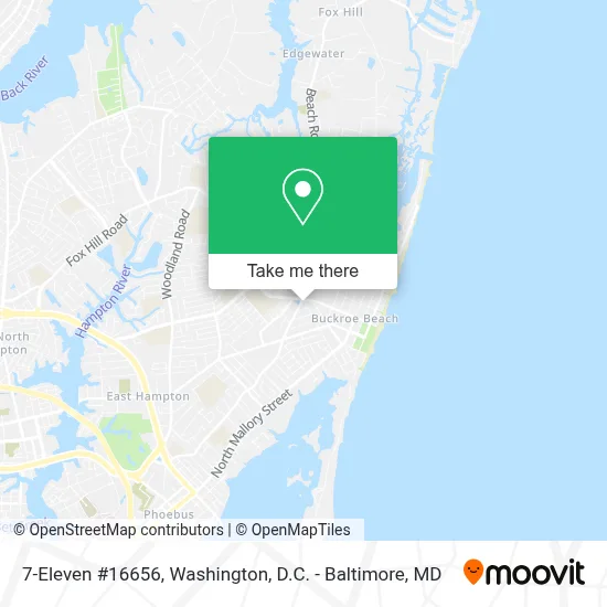 7-Eleven #16656 map