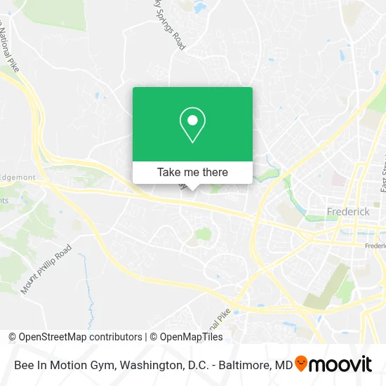 Bee In Motion Gym map