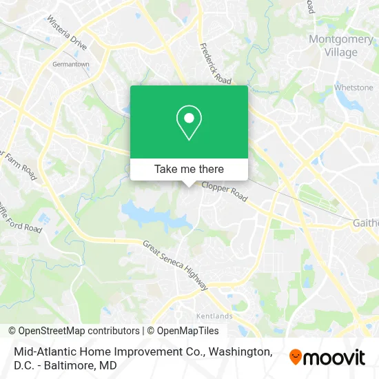 Mid-Atlantic Home Improvement Co. map