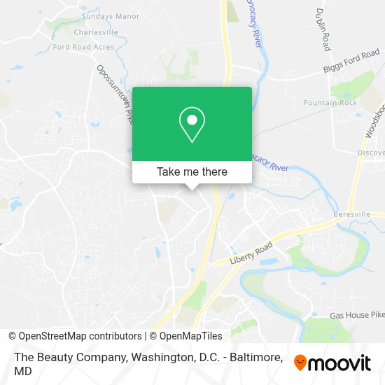 The Beauty Company map