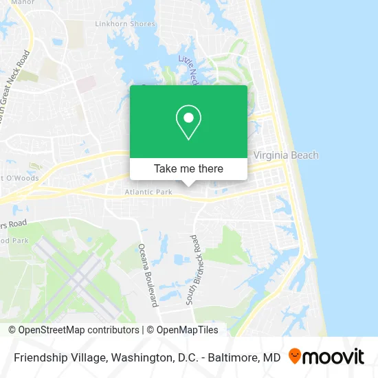 Friendship Village map