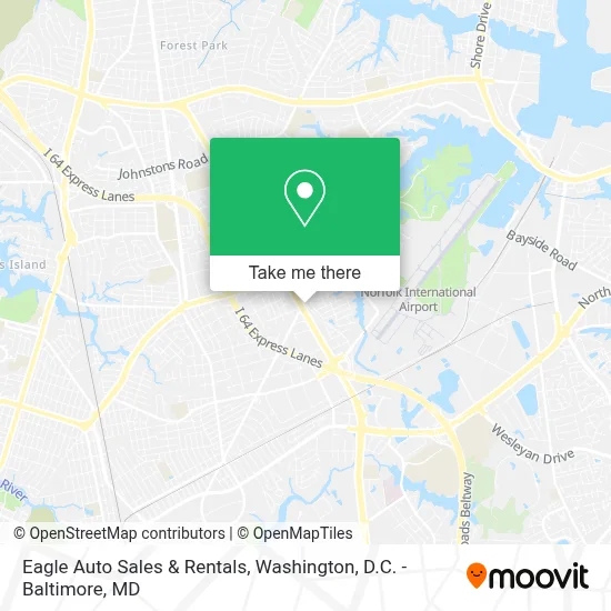 Eagle Auto Sales & Rentals map