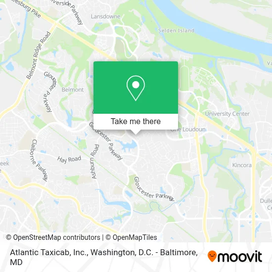 Atlantic Taxicab, Inc. map