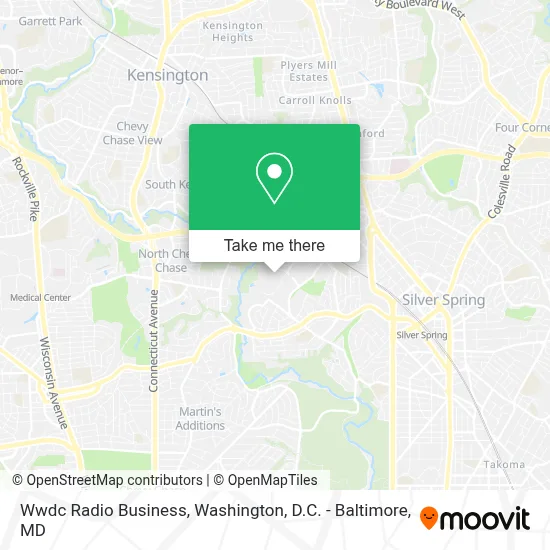 Wwdc Radio Business map