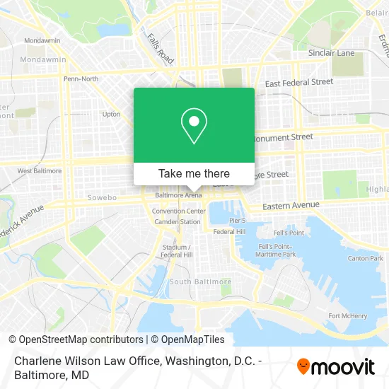 Charlene Wilson Law Office map