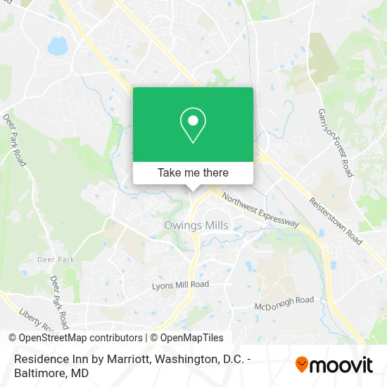 Residence Inn by Marriott map