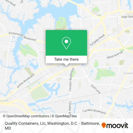 Quality Containers, Llc map