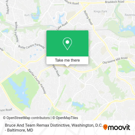Bruce And Team Remax Distinctive map