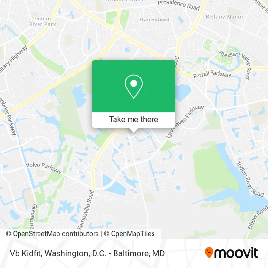 Vb Kidfit map