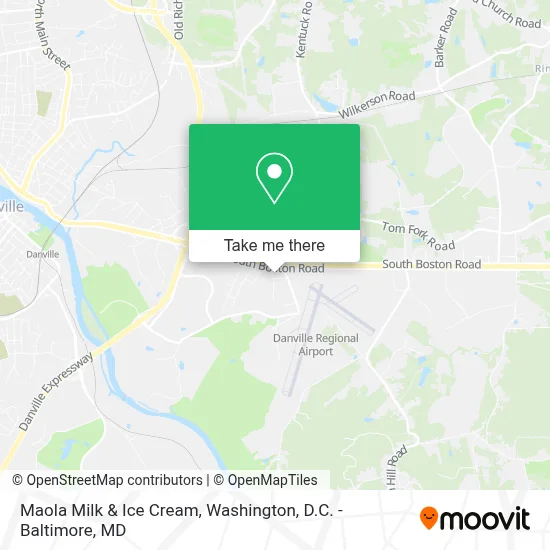 Maola Milk & Ice Cream map