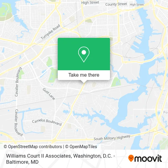Williams Court II Associates map