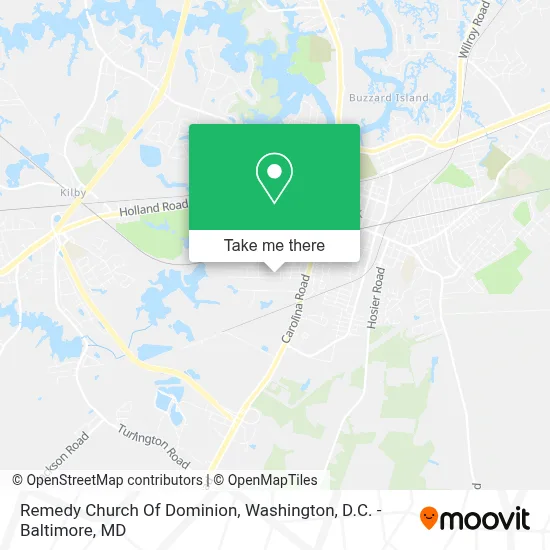 Remedy Church Of Dominion map