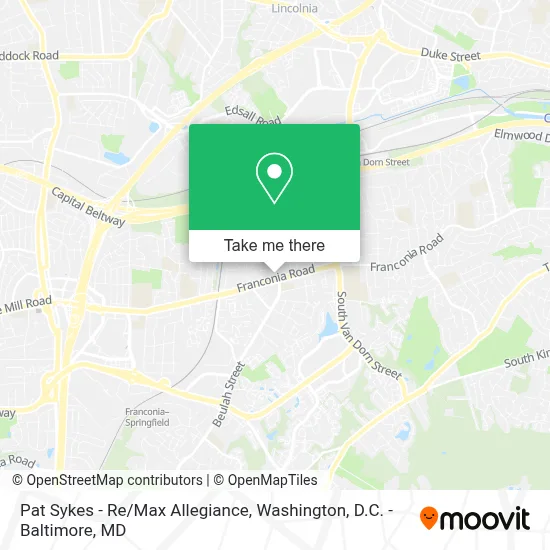 Pat Sykes - Re/Max Allegiance map