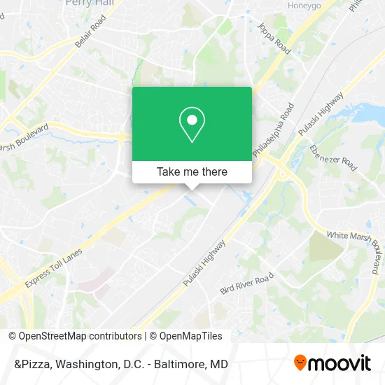 &Pizza map