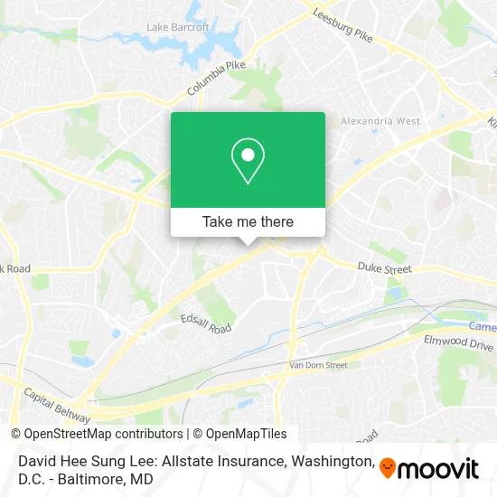 David Hee Sung Lee: Allstate Insurance map