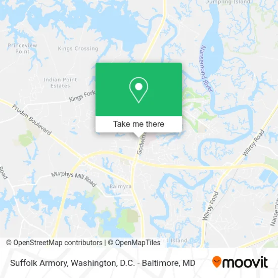 Suffolk Armory map
