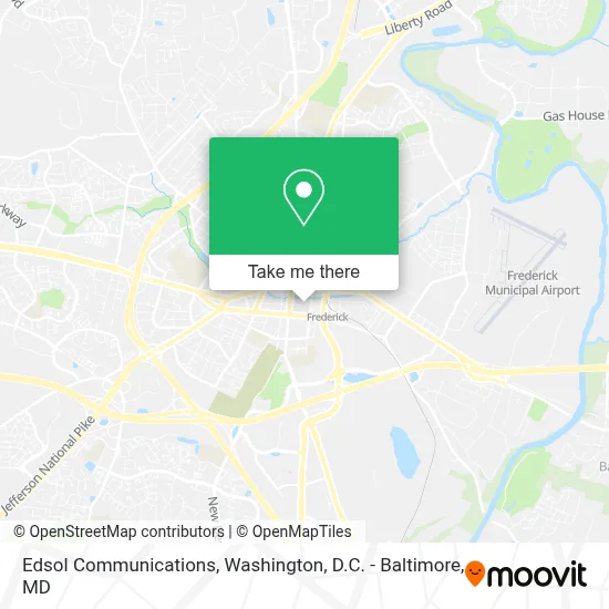 Edsol Communications map