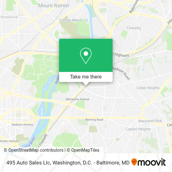 495 Auto Sales Llc map
