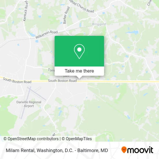 Milam Rental map