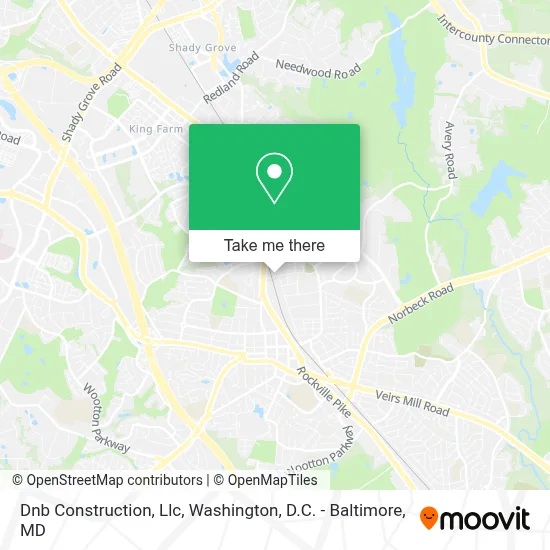 Dnb Construction, Llc map