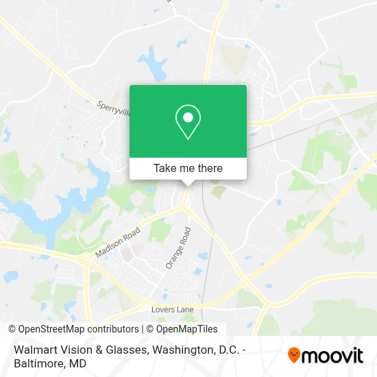 Walmart Vision & Glasses map