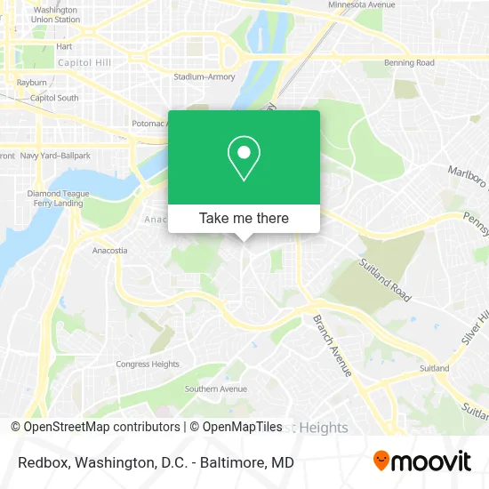 Redbox map