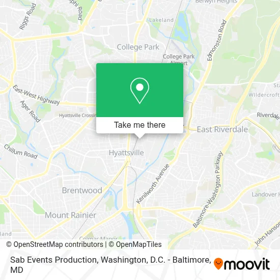 Sab Events Production map