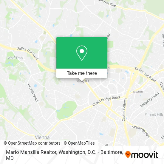 Mario Mansilla Realtor map