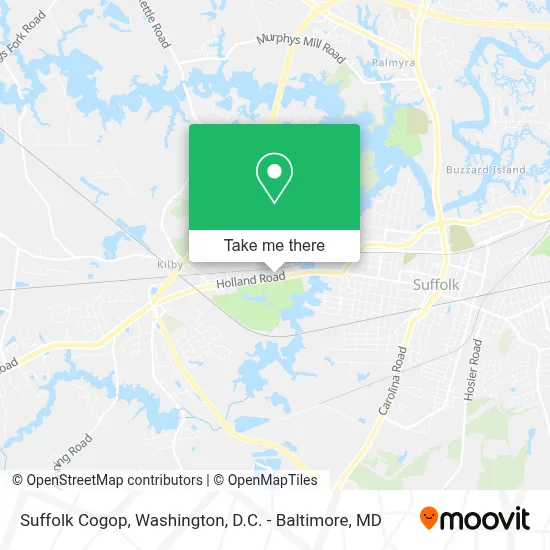 Suffolk Cogop map